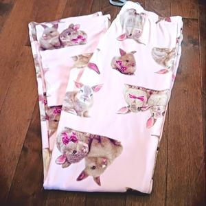 Betsey Johnson Bunny Pajama pants